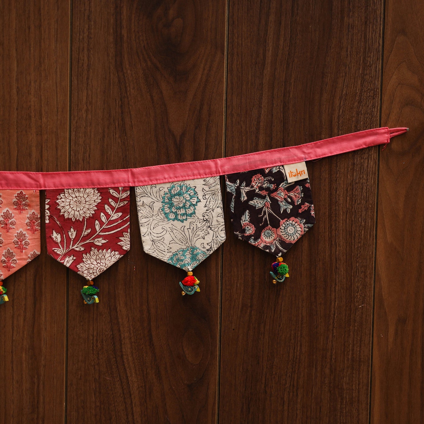 Handmade fabric toran for home decor 11 - handcrafted