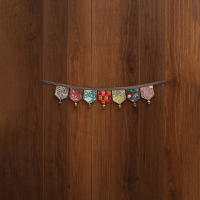 Handmade fabric toran for home decor 12 - handcrafted