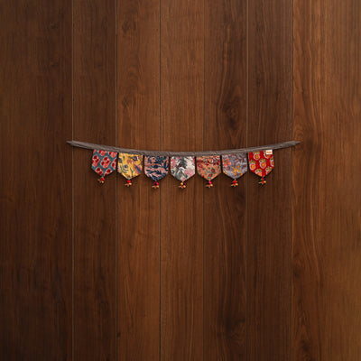 Handmade fabric toran for home decor 13 - handcrafted