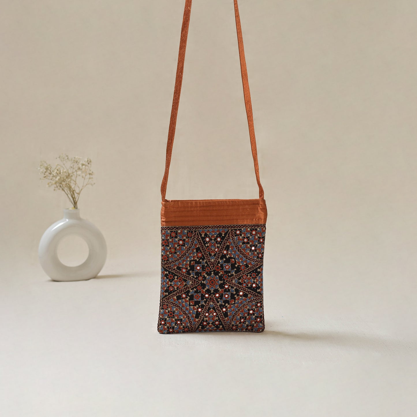 Kutch Neran Hand Embroidered Sling Bag 03