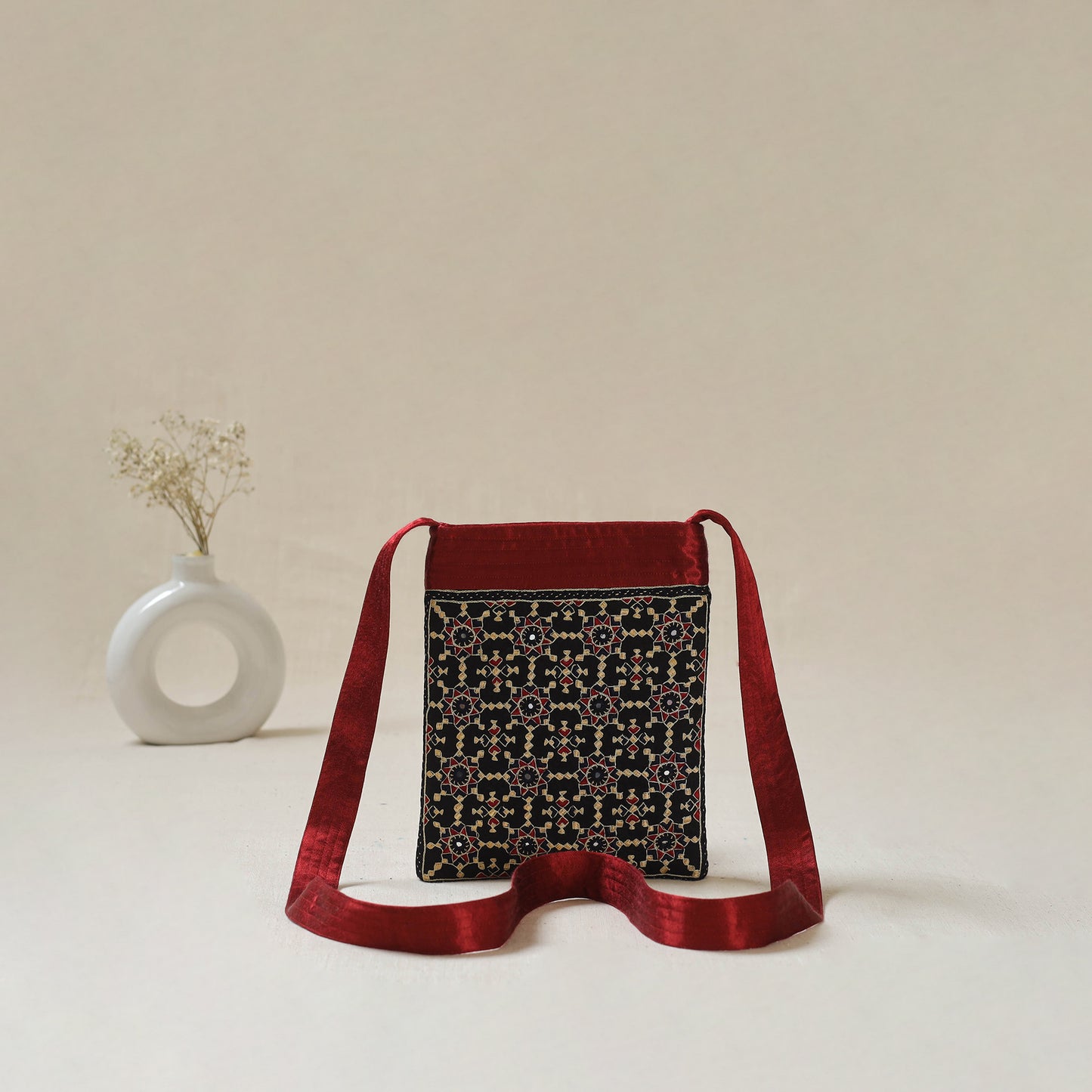 Kutch Neran Hand Embroidered Sling Bag 05