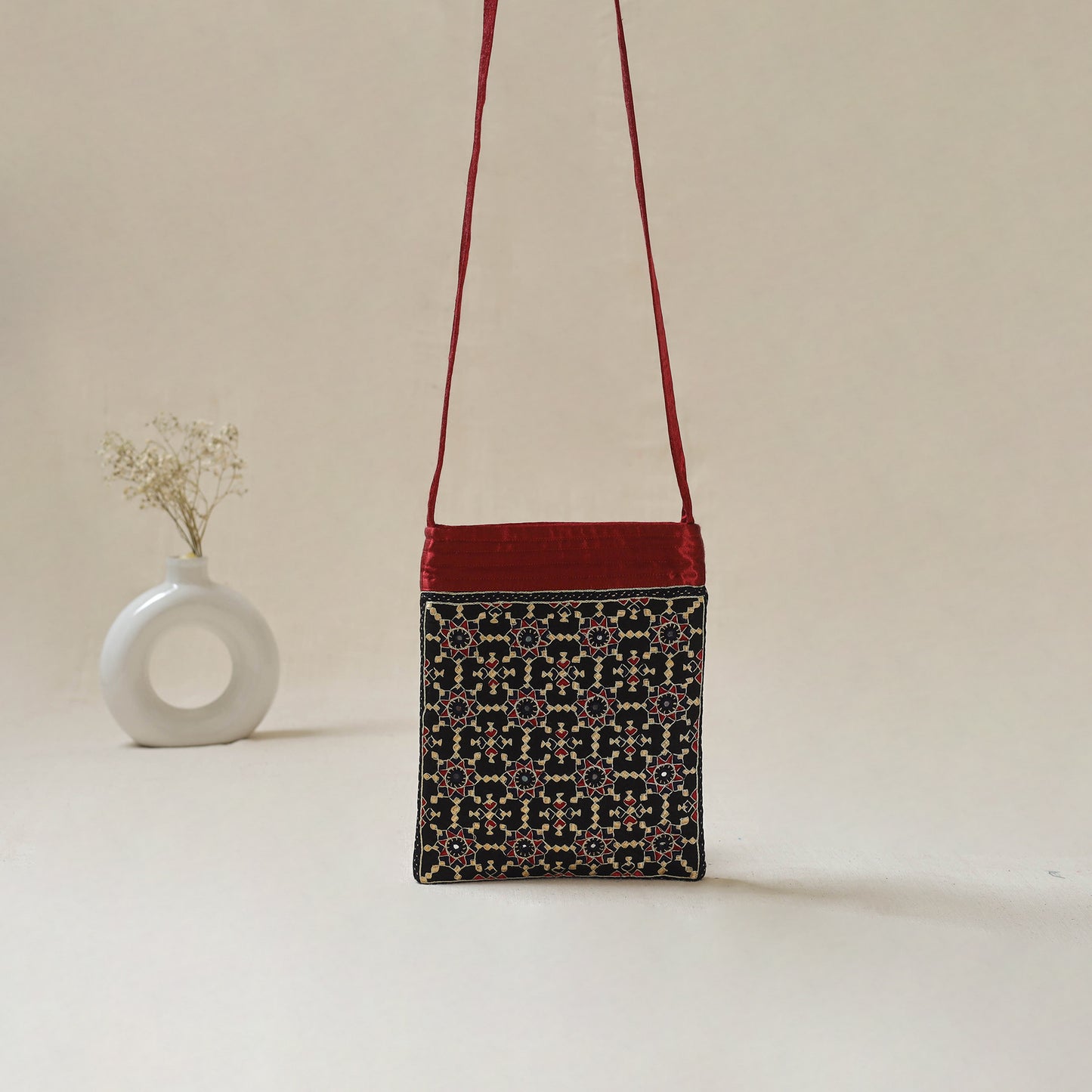Kutch Neran Hand Embroidered Sling Bag 05