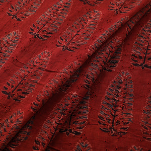 Ajrakh Hand Block Print Natural Dyed Cotton Hakoba Fabric 51