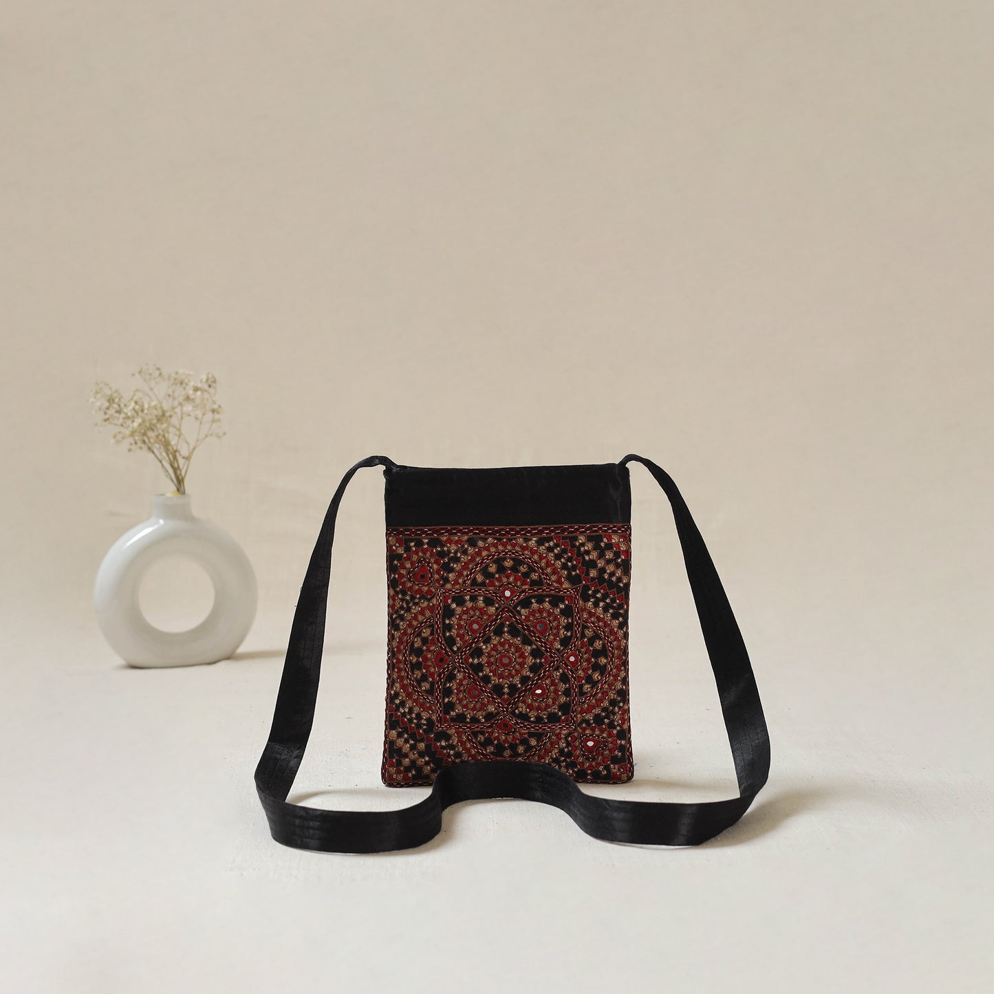 Kutch Neran Hand Embroidered Sling Bag 06