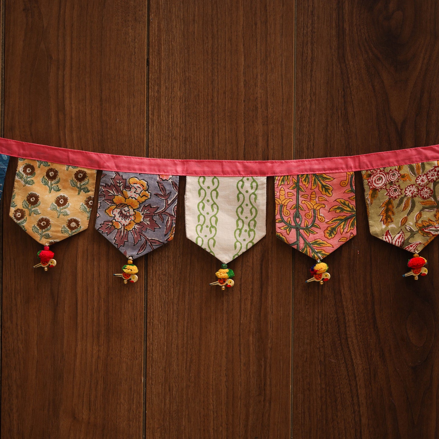 Handmade fabric toran for home decor 19 - handcrafted