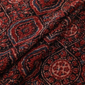Ajrakh Hand Block Print Natural Dyed Cotton Hakoba Fabric 53