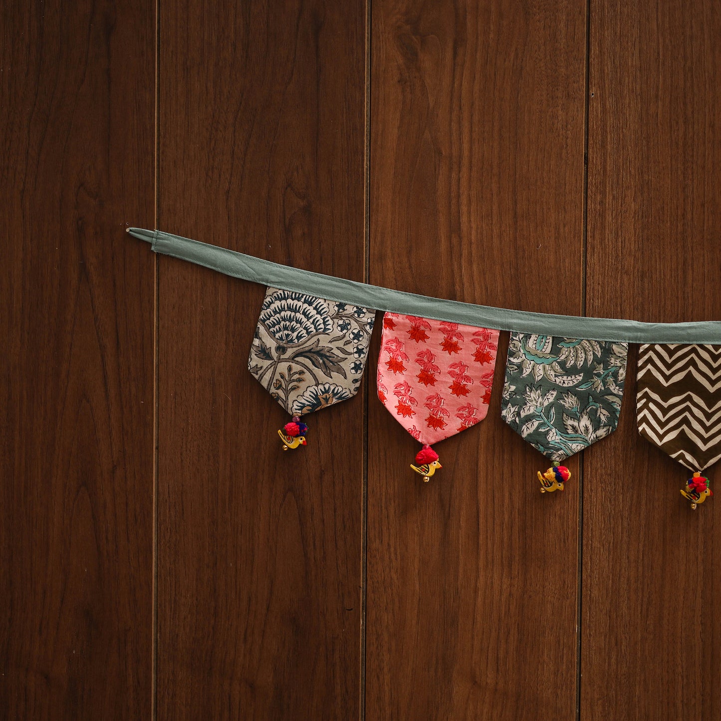 Handmade fabric toran for home decor 20 - handcrafted