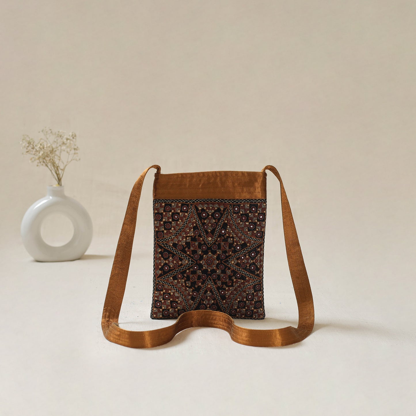 Kutch Neran Hand Embroidered Sling Bag 07