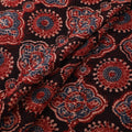 Ajrakh Hand Block Print Natural Dyed Cotton Hakoba Fabric 54