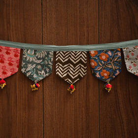 Handmade fabric toran for home decor 20 - handcrafted