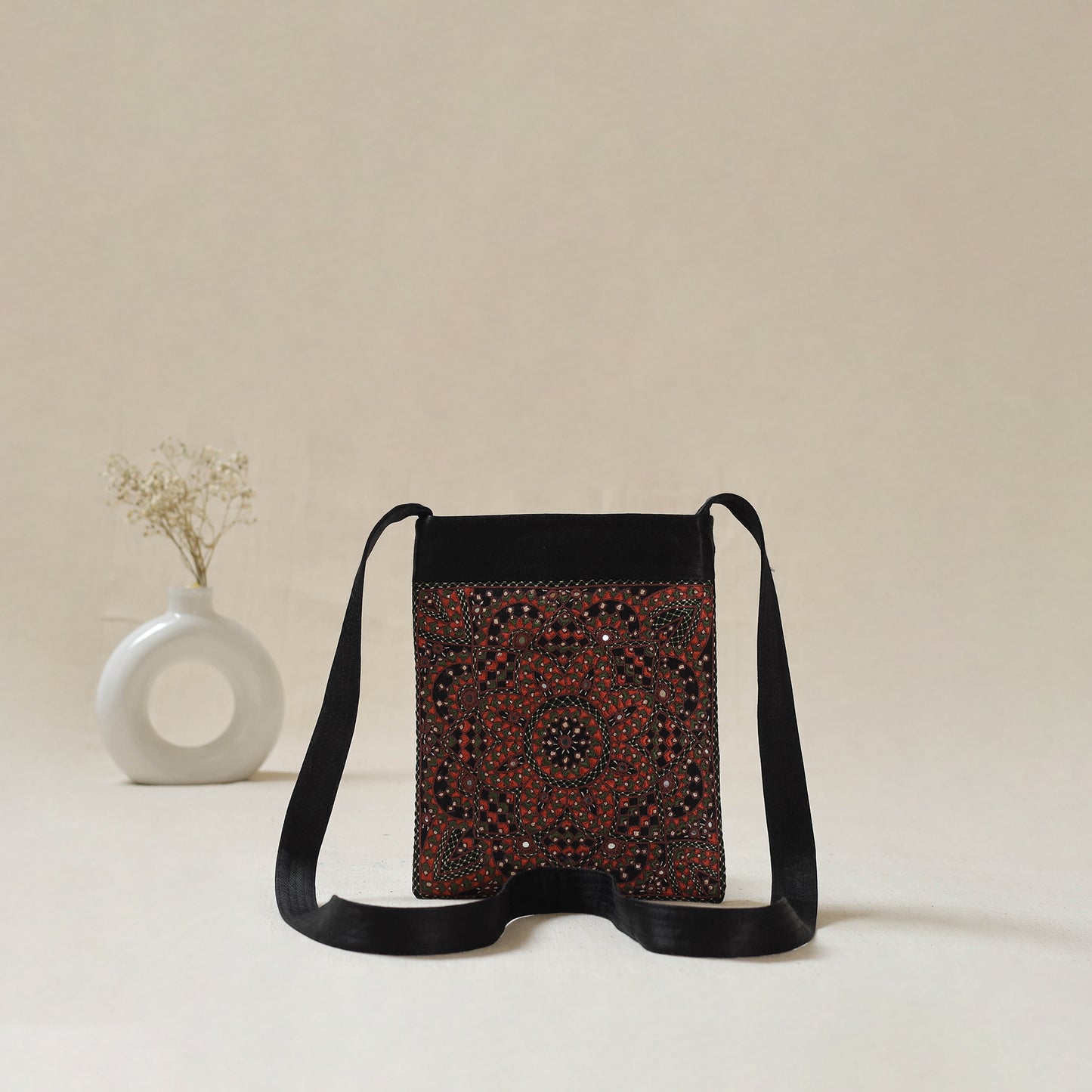 Kutch Neran Hand Embroidered Sling Bag 08