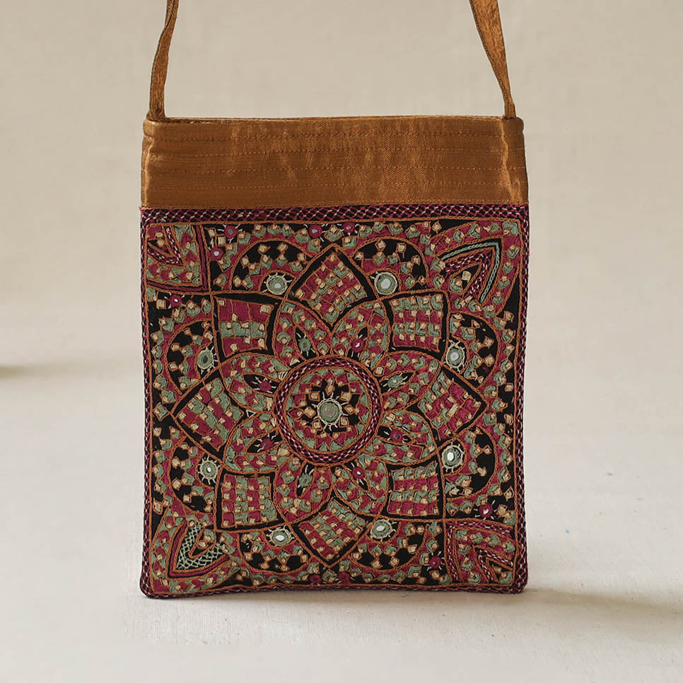 Kutch Neran Hand Embroidered Sling Bag 09