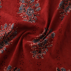 Ajrakh Hand Block Print Natural Dyed Cotton Hakoba Fabric 57