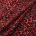 Ajrakh Hand Block Print Natural Dyed Cotton Hakoba Fabric 59