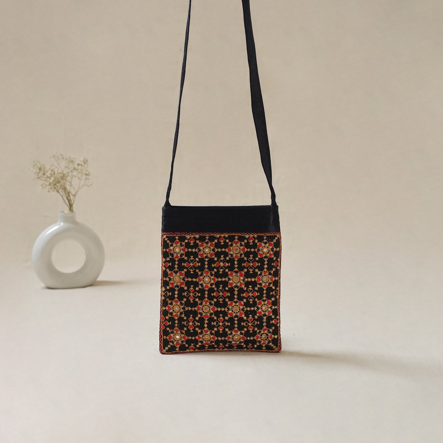 Kutch Neran Hand Embroidered Sling Bag 12