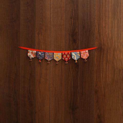 Handmade fabric toran for home decor 25 - handcrafted