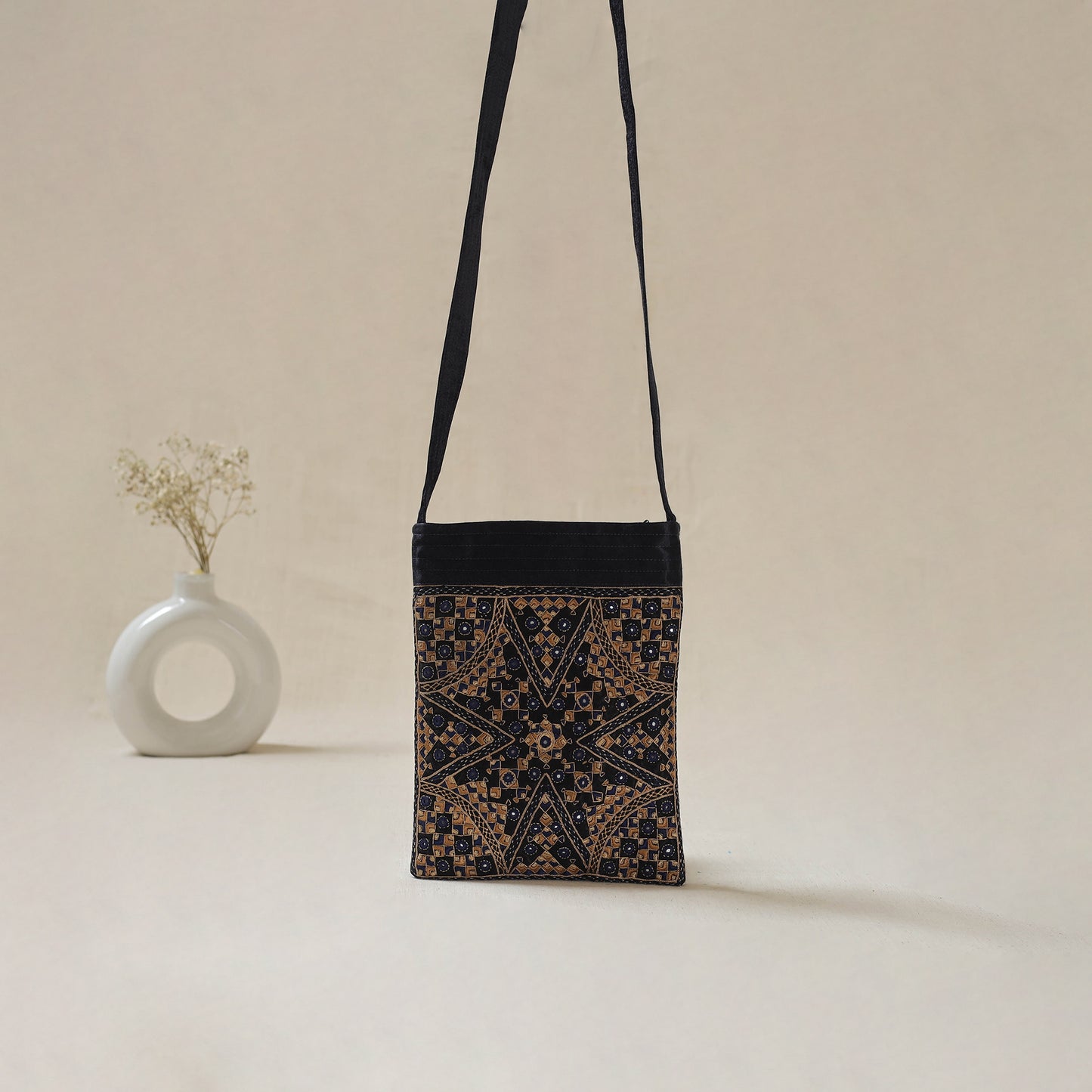 Kutch Neran Hand Embroidered Sling Bag 15