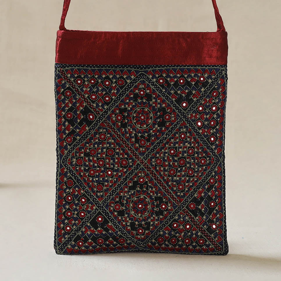 Kutch Neran Hand Embroidered Sling Bag 17