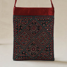 Kutch Neran Hand Embroidered Sling Bag 17