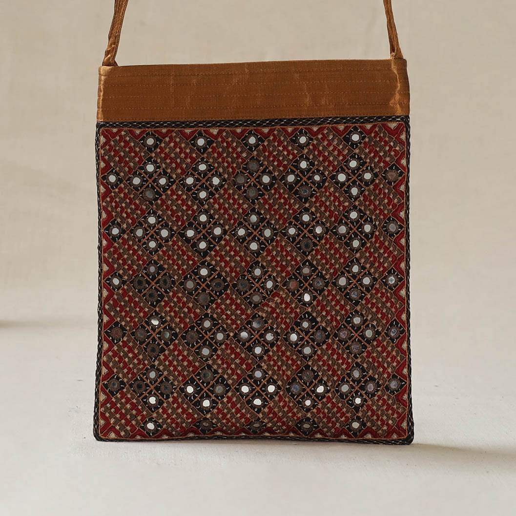 Kutch Neran Hand Embroidered Sling Bag 18