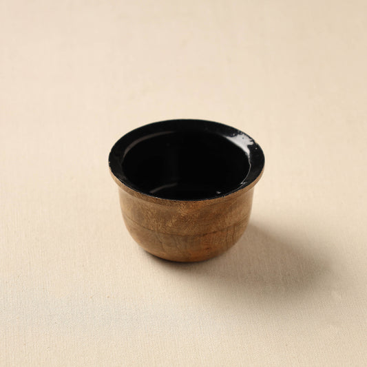 Handcrafted Mango Wooden Bowl (3 x 3 in)