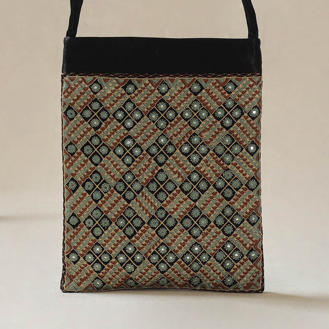 Kutch Neran Hand Embroidered Sling Bag 19