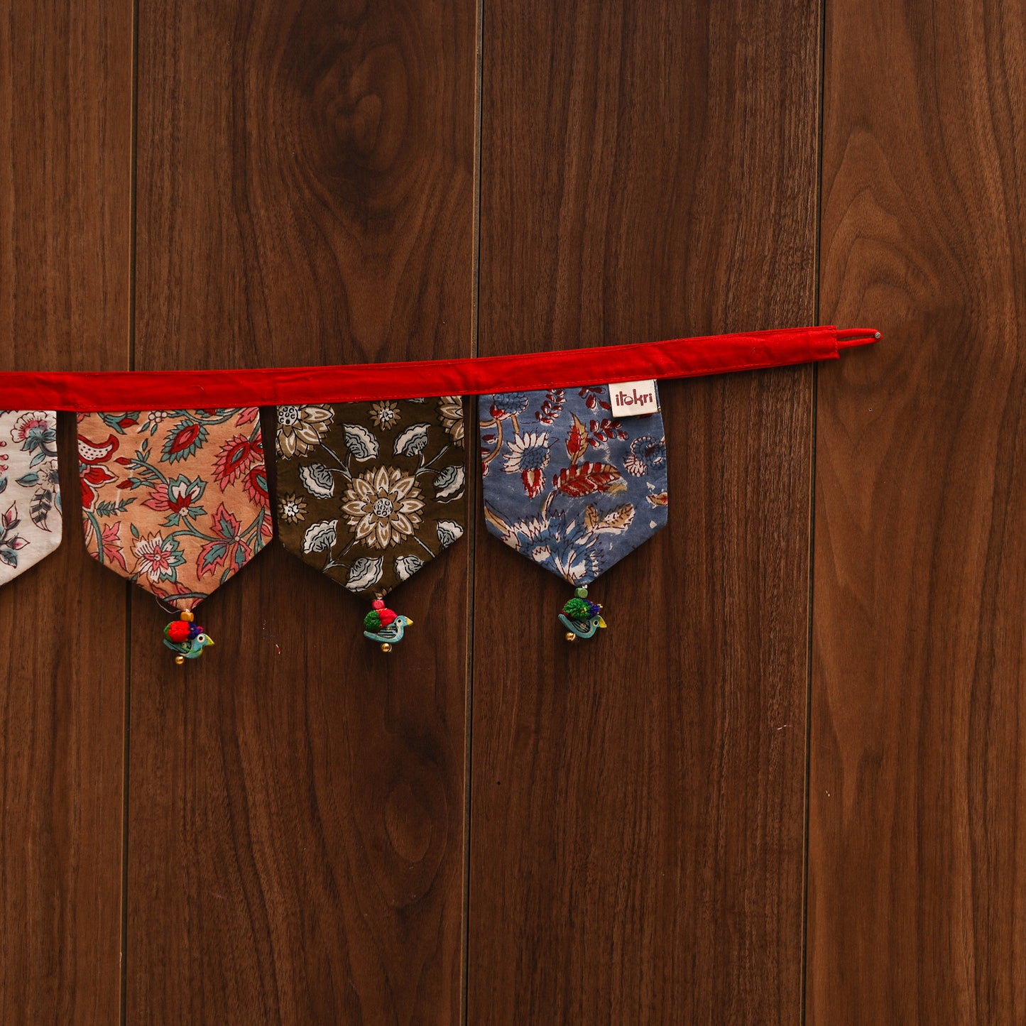 Handmade fabric toran for home decor 29 - handcrafted