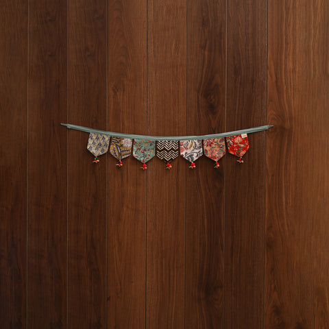 Handmade fabric toran for home decor 30 - handcrafted