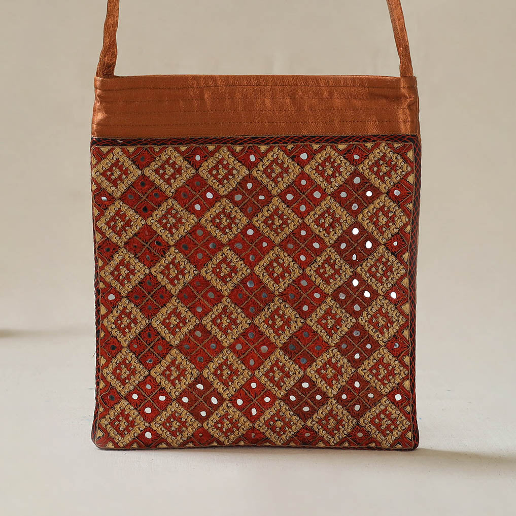 Kutch Neran Hand Embroidered Sling Bag 23