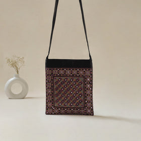 Kutch Neran Kharek Hand Embroidered Sling Bag 24