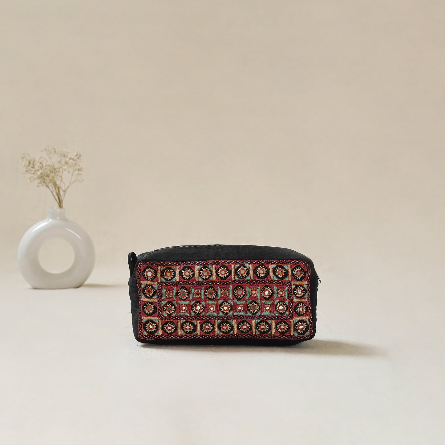 Kutch Pakko Hand Embroidered Travel Pouch 26