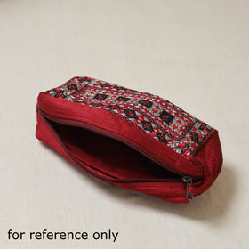 Kutch Sindhi Memon Hand Embroidered Travel Pouch 25