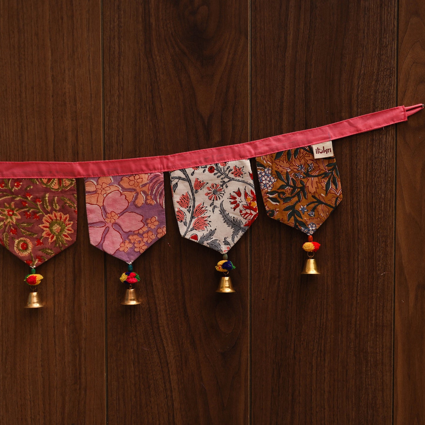 Handmade fabric toran for home decor 36 - handcrafted