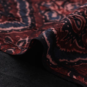 Ajrakh Hand Block Print Natural Dyed Cotton Hakoba Fabric 78