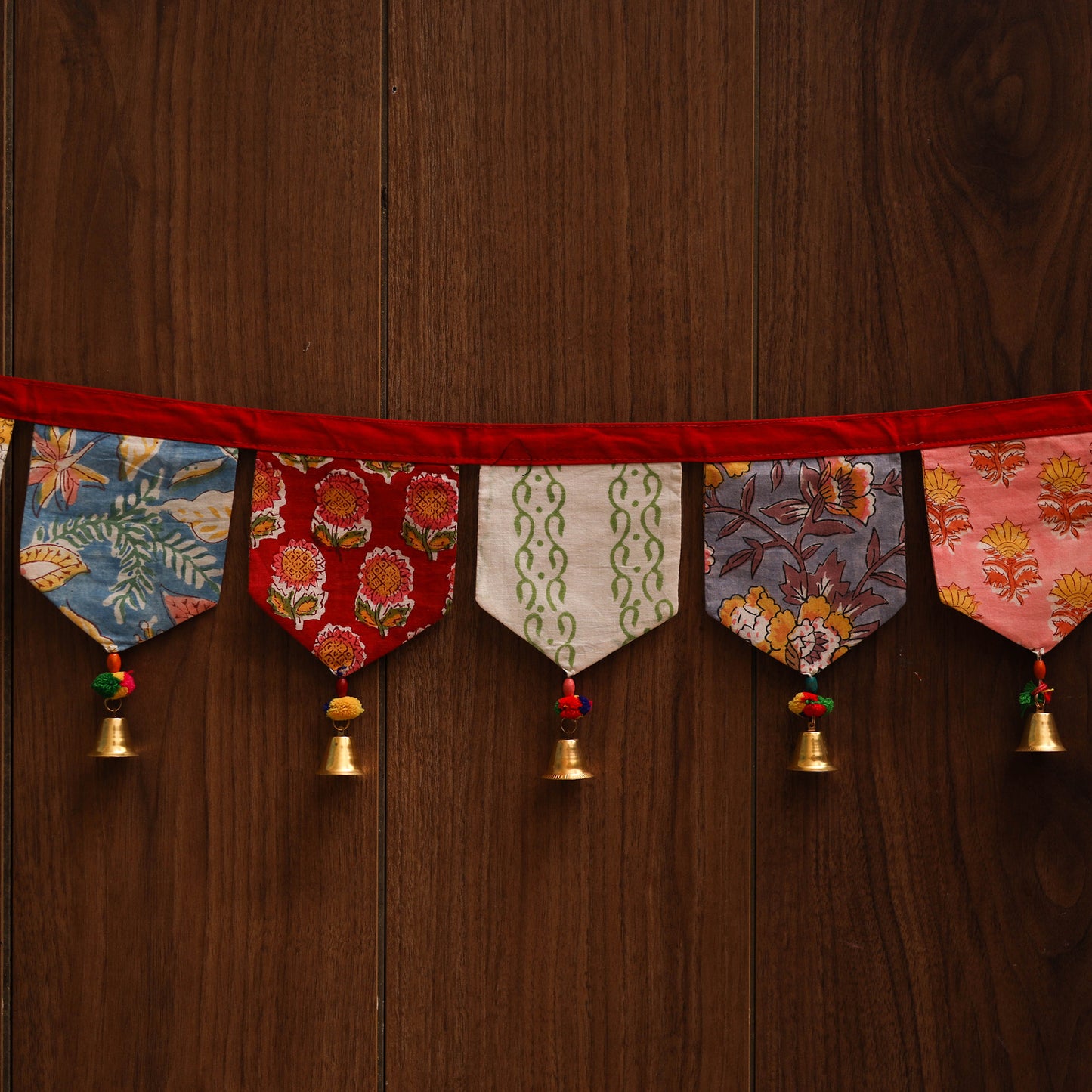 Handmade fabric toran for home decor 41 - handcrafted