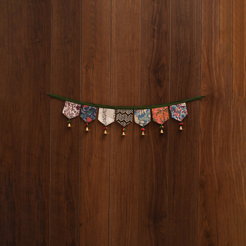 Handmade fabric toran for home decor 44 - handcrafted