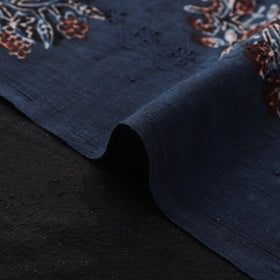 Ajrakh Hand Block Print Natural Dyed Cotton Hakoba Fabric 91