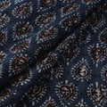 Ajrakh Hand Block Print Natural Dyed Cotton Hakoba Fabric 94