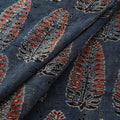 Ajrakh Hand Block Print Natural Dyed Cotton Hakoba Fabric 96