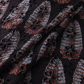 Ajrakh Hand Block Print Natural Dyed Cotton Hakoba Fabric 100