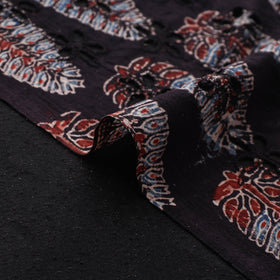 Ajrakh Hand Block Print Natural Dyed Cotton Hakoba Fabric 100