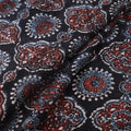 Ajrakh Hand Block Print Natural Dyed Cotton Hakoba Fabric 103