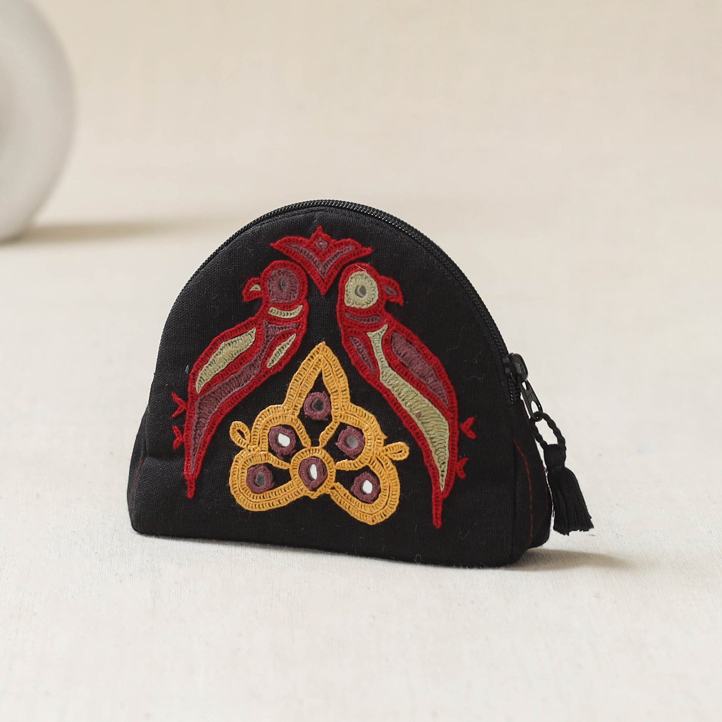 Kutch Ahir Hand Embroidered Coin Pouch 66