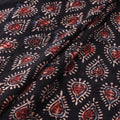 Ajrakh Hand Block Print Natural Dyed Cotton Hakoba Fabric 104