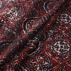 Ajrakh Hand Block Print Natural Dyed Cotton Hakoba Fabric 105