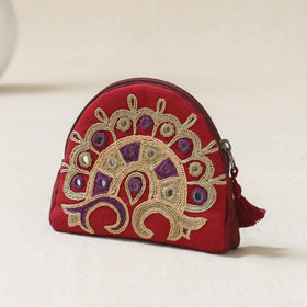 Kutch Ahir Hand Embroidered Coin Pouch 70