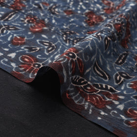 Ajrakh Hand Block Print Natural Dyed Cotton Hakoba Fabric 109