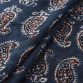 Ajrakh Hand Block Print Natural Dyed Cotton Hakoba Fabric 110