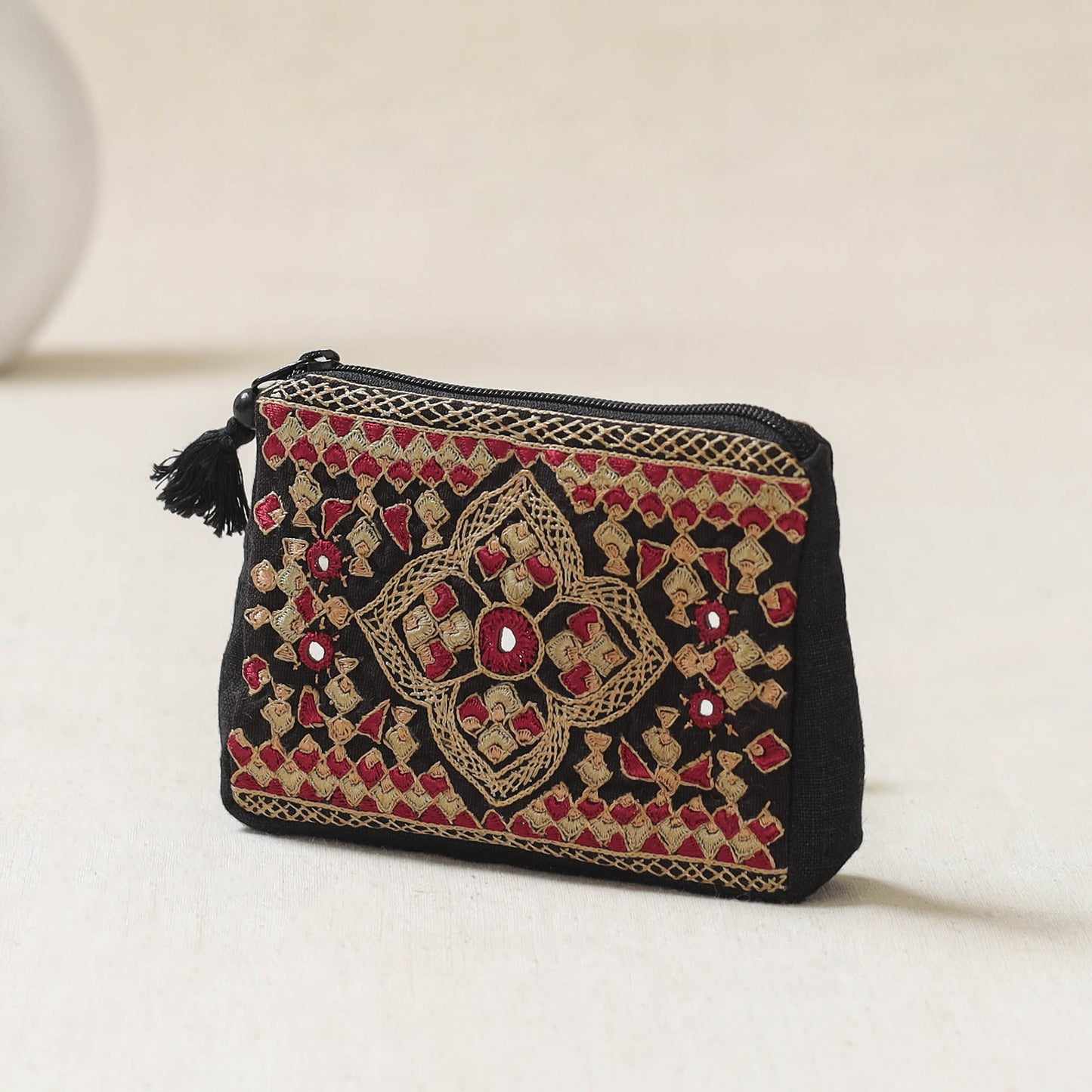 Kutch Neran Hand Embroidered Coin Pouch 73