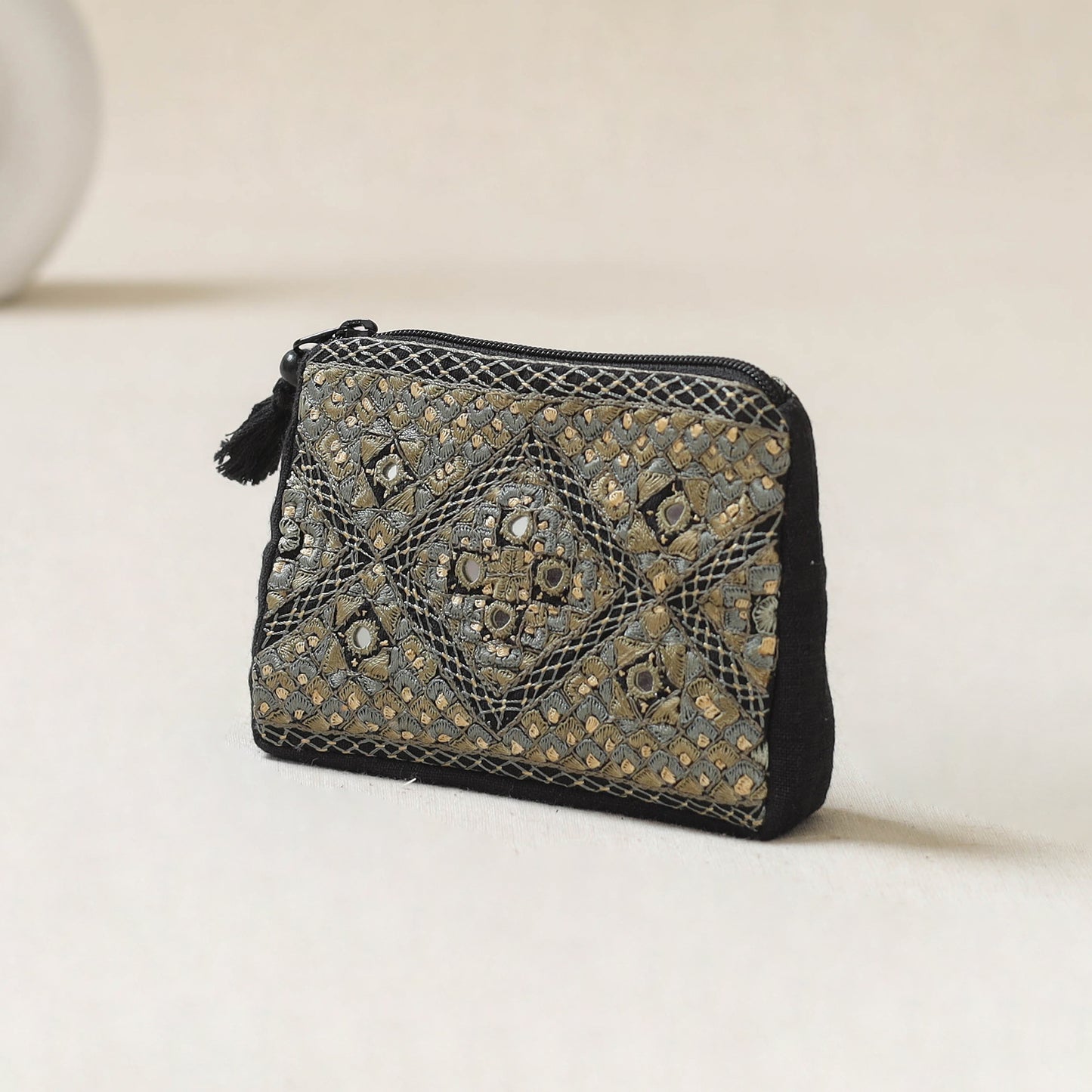Kutch Neran Hand Embroidered Coin Pouch 77
